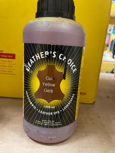 Leather dye / stains for wood