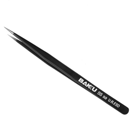 Baku Ultra-Fine Point Stainless Steel Precision Tweeze