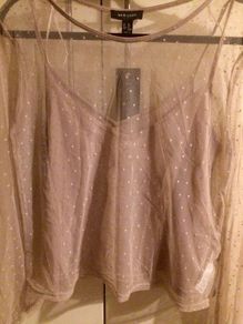 New Look Sheer Women's Top  Size16 BNWT