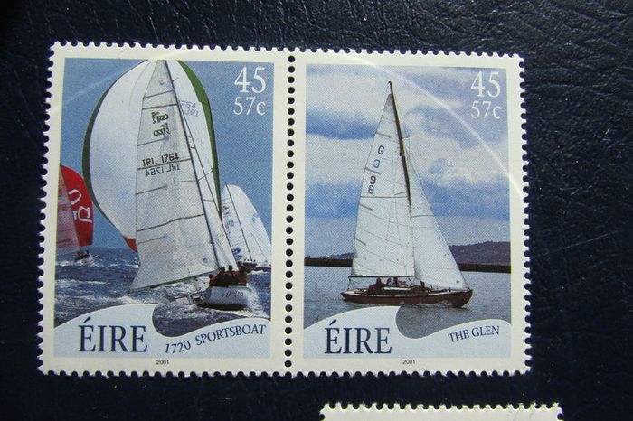 Ireland.Sailing Stamp set.2001.MNH.