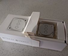 Hot water and  central heating timer controller panel