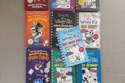 Diary of a wimpy kid books x 18