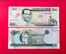 Philippines  200 Piso  2011  Pick 212c  COMMEMORATIVE ISSUE . ( Uncirculated  )