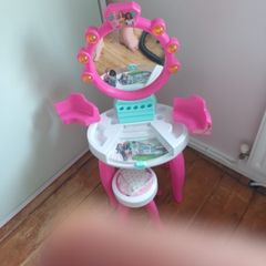 Barbie Vanity Table with Stool