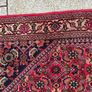 Vintage Persian Bidjar Runner Hand Knotted Rug Carpet Image 7