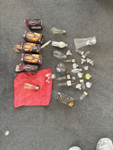Tungsten bulbs