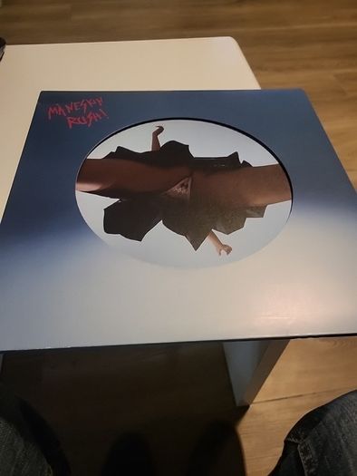 Maneskin Rush deluxe edition red vinyl with poster