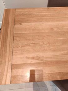 solid oak kitchen table