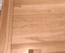 solid oak kitchen table