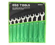 8-Piece Jumbo Metric Combination Spanners