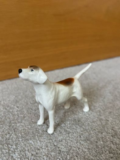 Small Vintage Beswick Foxhound Figurine