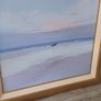 Two gold frame pictures with boats Image 8