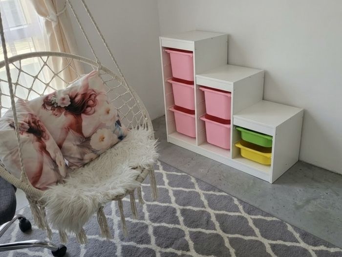 TROFASTStorage combination with boxes 99x44x94 cm
