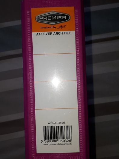 A4 Lever Arch File