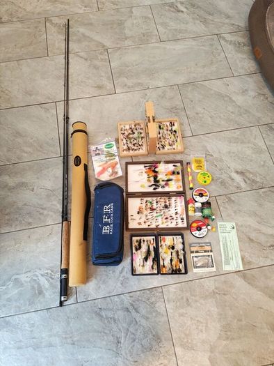 Fly rods and flies