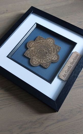 An Garda Siochana Laser Engraved Frame
