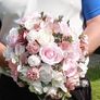Wedding Bouquet in Pink and White Image 2