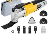 NEW SALE Oscillating Multi Tools, 300W 15000 22000 OPM Electric Corded Multi Tool, 6 Variable Speeds, 3 degree oscillation Angle, Quick-fit Blade Design, with 28pcs Accessories for Cutting, Sanding, Scraping