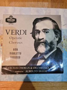 Verdi Operatic Choruses Aida Rigoletto Nabucco 7 inch EP