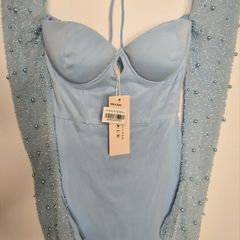 Luxurious Split "Oh Polly" Dress
