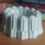 Fabulous Antique Highly Collectable Edwardian Art Deco Ironstone Jelly/Blancmange Mould, by Shelley, in the Savoy (Oval, Cream Centre) Shape, Size Large, Circa 1916 to 1925, Named After the Savoy Hotel in London Image 2