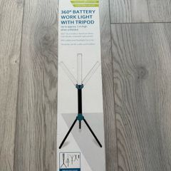 Battery Work Light with Tripod Rechargeable LED