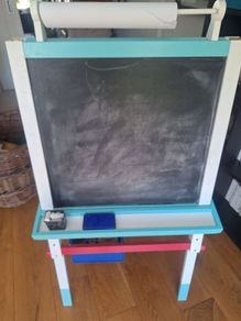 Double sided chalk board