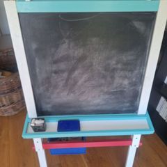 Double sided chalk board