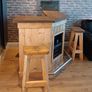 Home Bar with or without Bar Box and Stools Image 7