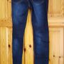 BNWT Boys Dark Navy Ripped Skinny Jeans Image 5