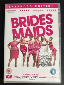 Bridges Maids. DVD Movie. Staring Maya Rudolph, Rose Byrne and Melissa McCarthy.