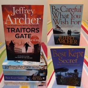 Jeffrey Archer thriller books
