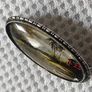 Vintage England sterling butterfly wings brooch Image 3