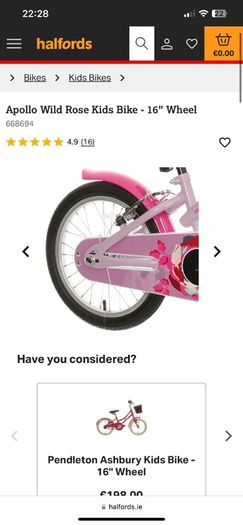 bike 16" inch
