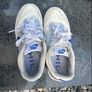 Nike dunk low Ivory Hyper royal trainers Image 6