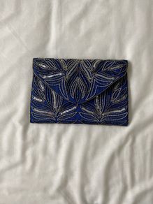 BNWT Beaded Envelope Clutch Bag, less than half price