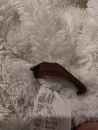 H&m All In One Warm Fleece lined Waterproof Pramsuit SnowSuit