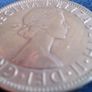 English Half Crown 1957. Image 5