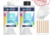 NEW SALE | 960ml Clear Crystal Resin Kit for Beginners Casting Resin Kit for Crafts Jewelry Making