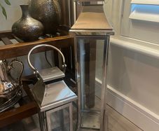 Chrome Lanterns X2