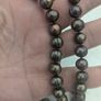 Honora chocolate pearl and 14 carat gold clasp necklace Image 2