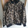 Leopard Print Jacket  Size Uk 14 very Cos style Image 8
