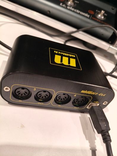 4x4 Usb Midi Interface, As New