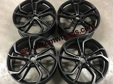 18 19" Inch Vw Golf Reifnitz Style Alloy Wheels Vw Mk5 Mk6 Mk7 Mk7.5 Audi A3 Caddy Van Sean Leon Scirocco Skoda Superb Octavia Estate 5x112