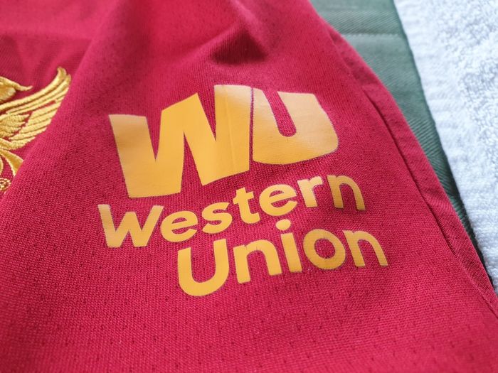 Liverpool Football Club Home Jersey 2019 to 2020 Childrens Extra Large New Balance YXL