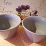 Set of 2 Purple Bowls Image 2