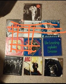 assorted 7" singles