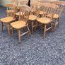 antique kitchen chairs Image 4