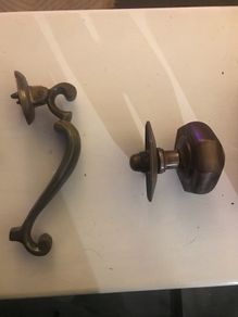 Traditional Entrance door hardware