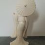 Mid-century handpainted porcelain geisha girl Image 2